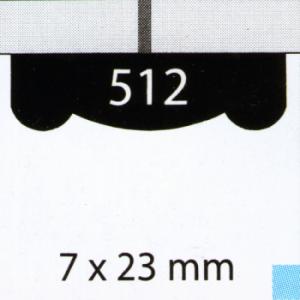 CLEAR T/JUNTA 1/2" X TIRA X 1" N512