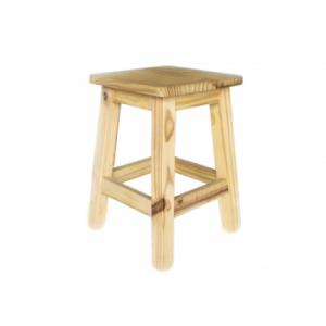 BANCO PINO PATA CUADRADA 045