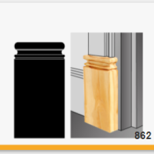 ZOCALIN XUNI 140X74X21 N862 CLEAR