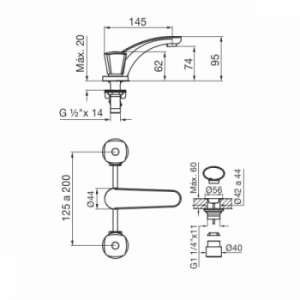 GREDOS DISCON 0207/C8-CR JGO LAVAT ME FVA