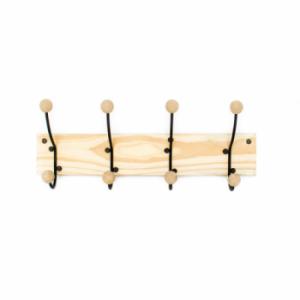 PERCHERO PINO X 4 DOBLE HIERRO